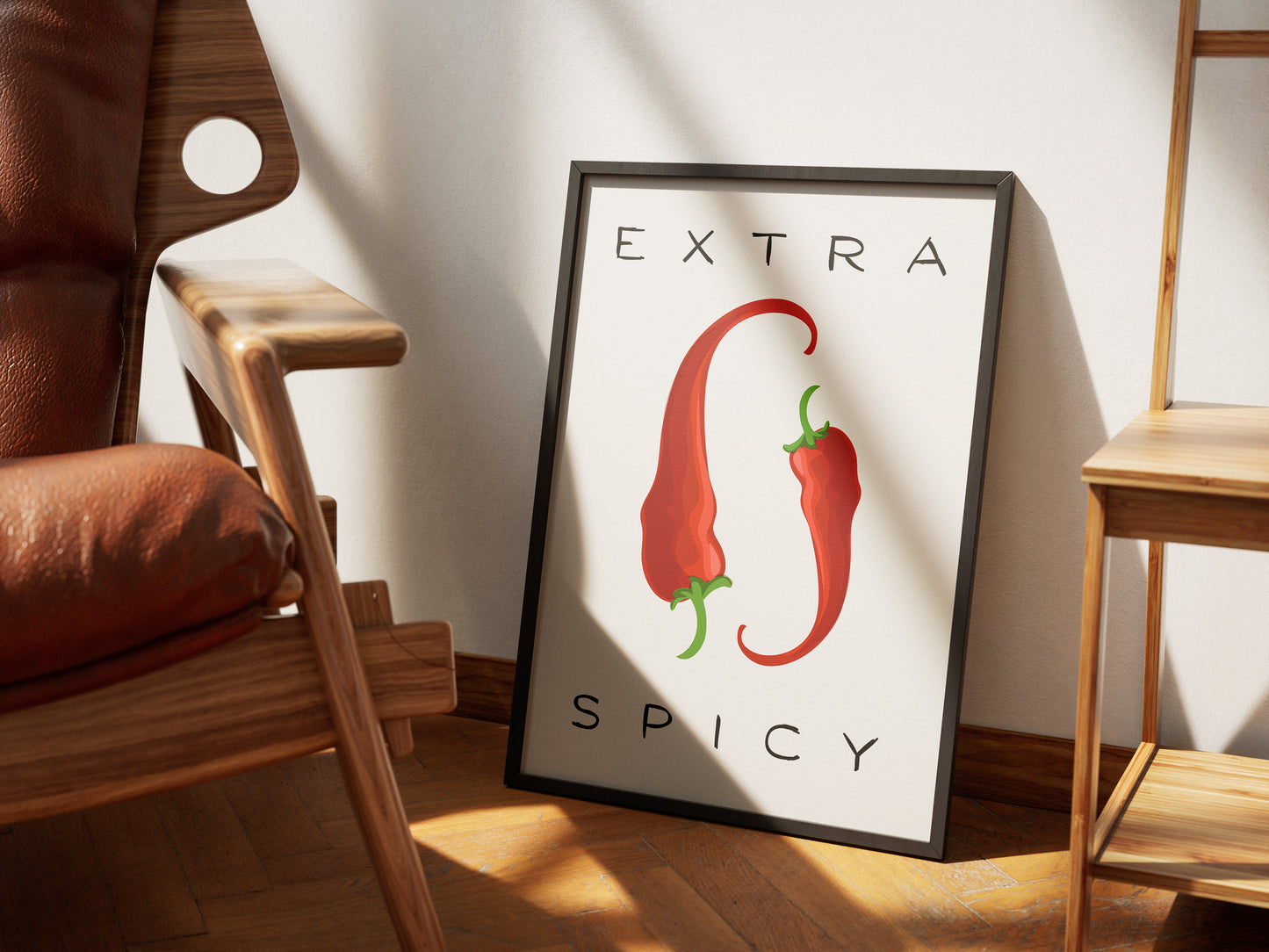 Extra Spicy Peppers - Digital Poster (A3)