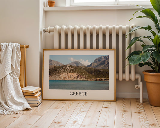 Greece Travel Poster - Digital Poster (A3)