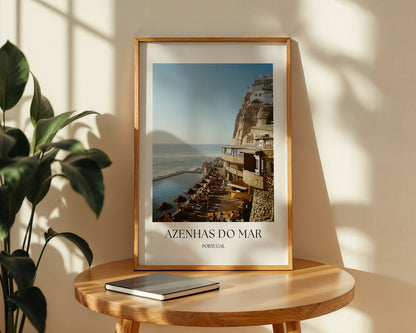 Azenhas do Mar Travel Poster - Digital Poster (A3)