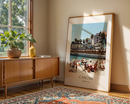 Cascais Travel Poster - Digital Poster (A3)