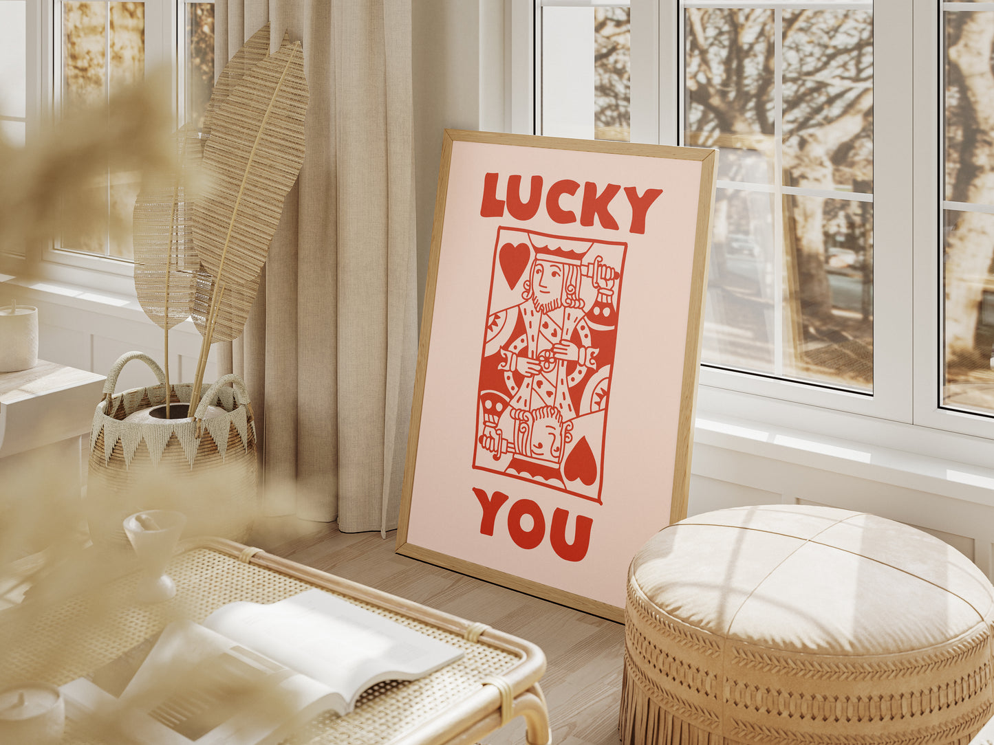 Lucky You King - Digital Poster (A3)