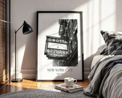New York City Travel Poster - Digital Poster (A3)