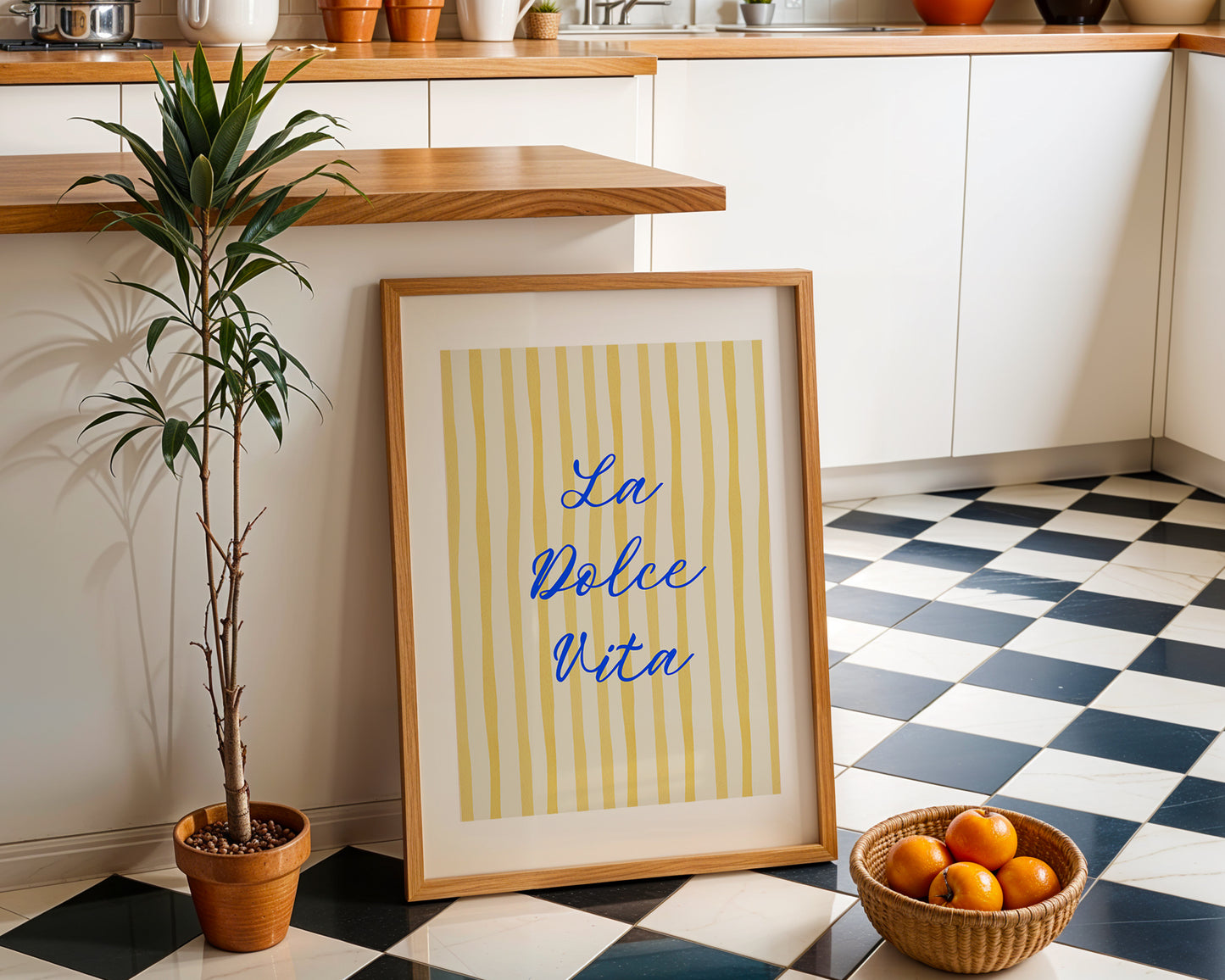 La Dolce Vita Typography - Digital Poster (A3)
